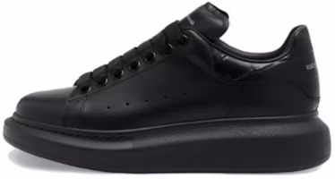 (Women) Alexander McQueen Oversized Triple 'Black' 718233WIEE61000 (Women) Alexander McQueen Oversized Triple 'Black' 718233WIEE61000