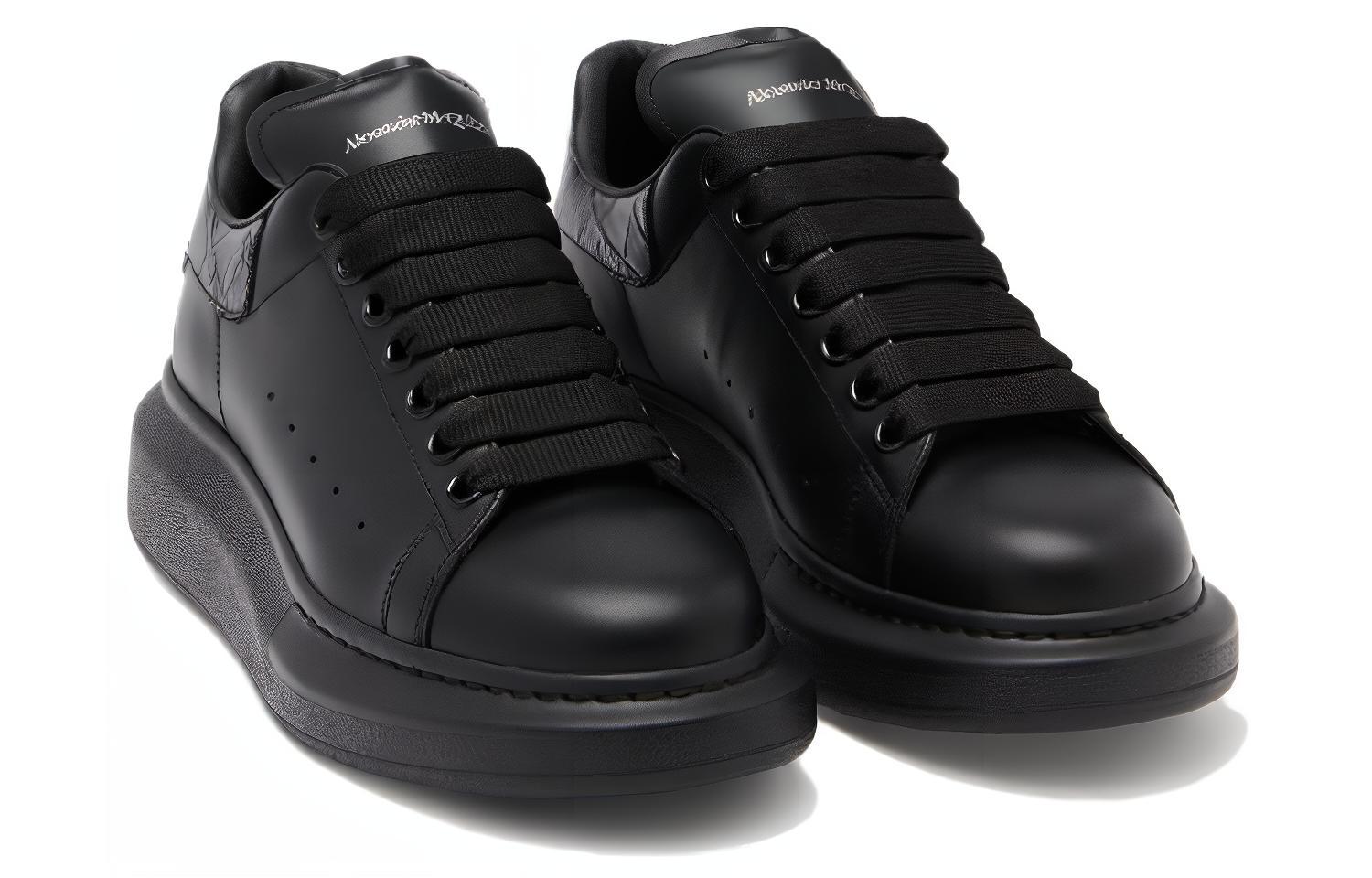 Lookbook (Women) Alexander McQueen Oversized Triple 'Black' 718233WIEE61000