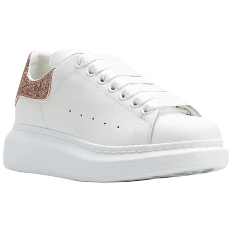 Order (W) 亚历山大·麦昆白金亮片低帮运动鞋 543876WHTQ39094