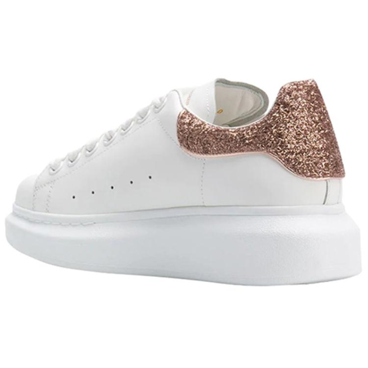 Lookbook (W) 亚历山大·麦昆白金亮片低帮运动鞋 543876WHTQ39094