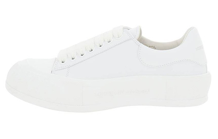 (Women) Alexander McQueen Low Top Sneaker 'White Leather' 212527NSN0000119065