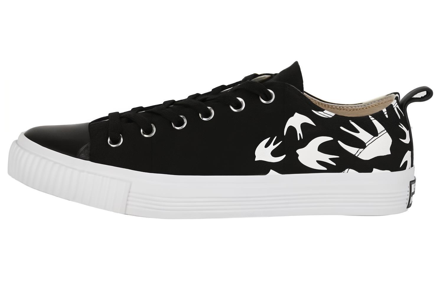 (Women) Alexander McQueen McQ Low Top Sneaker 'Versatile Fashion Black Leather' 670213R27911000