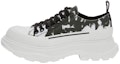 Buy (W) Kasut Tali Alexander McQueen Graffiti Tread Slick 'Putih Hitam' 708093W4TG59356