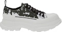Order (W) Kasut Tali Alexander McQueen Graffiti Tread Slick 'Putih Hitam' 708093W4TG59356