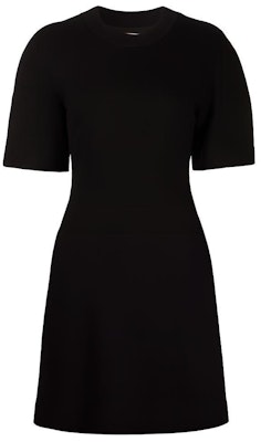 (Women) Alexander McQueen Mini T-Shirt Dress with Back Logo Black. 663090-QLABD-0535 Buy (Women) Alexander McQueen Mini T-Shirt Dress with Back Logo Black. 663090-QLABD-0535