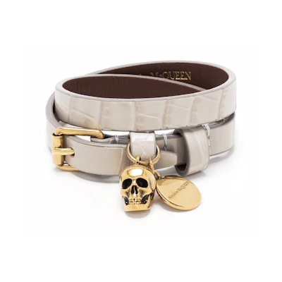 (Women) Alexander McQueen Nude Fashion Bracelet. 630990-1JM11-1013