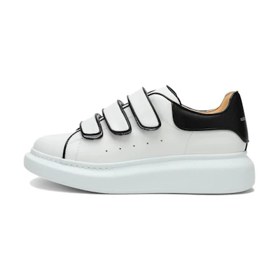 (W) Alexander McQueen Oversize Sole Sneakers 'White Black'
