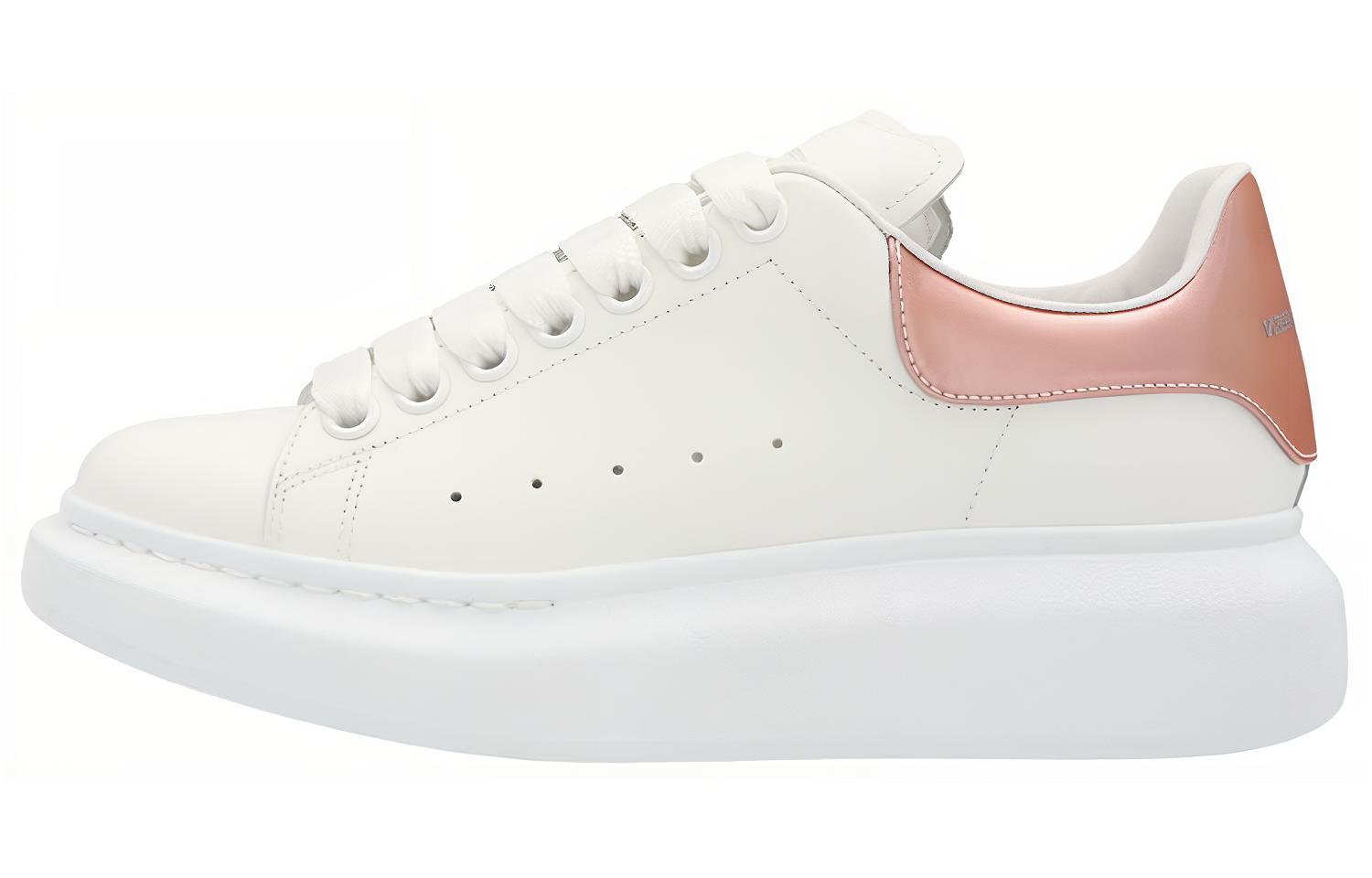 (Women) Alexander McQueen Oversize Sole Sneakers 'White Pink' 676702WIBNB9042