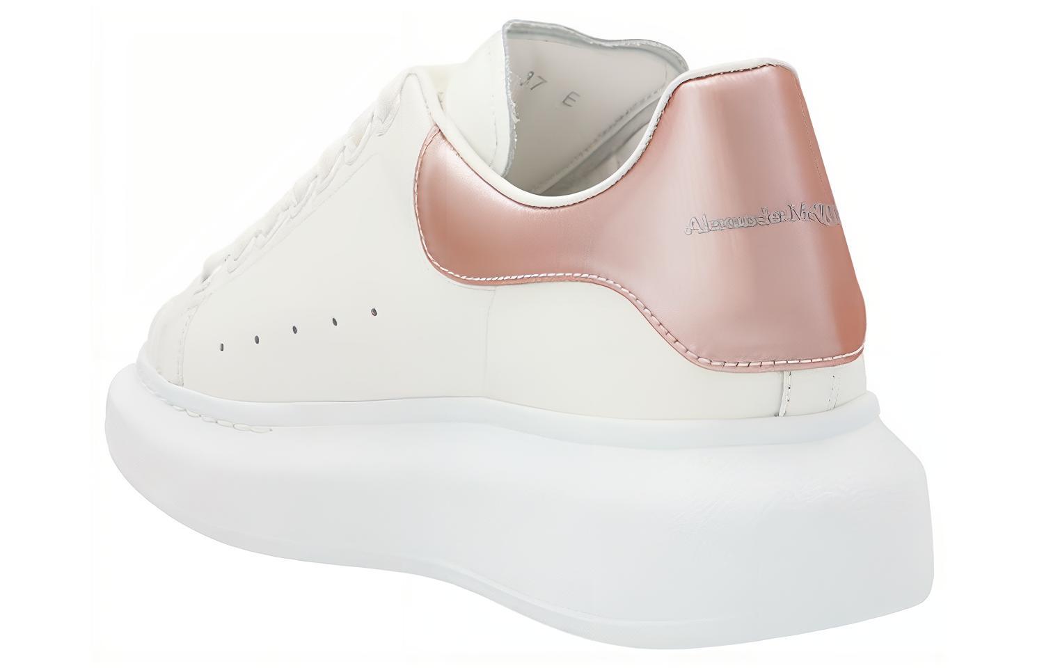 Order (W) Alexander McQueen Oversized Sneakers ''Wit Roze'' 676702WIBNB9042