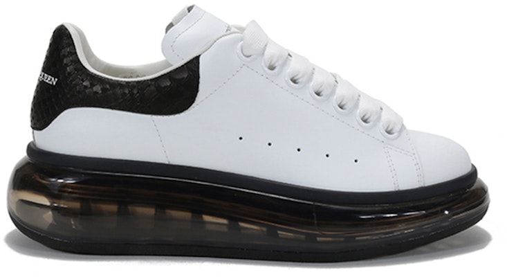 (Women) Alexander McQueen Oversized 'Simple Fashion Black and White Low Top Sneakers' 650796WHZ4V9061 Order (Women) Alexander McQueen Oversized 'Simple Fashion Black and White Low Top Sneakers' 650796WHZ4V9061