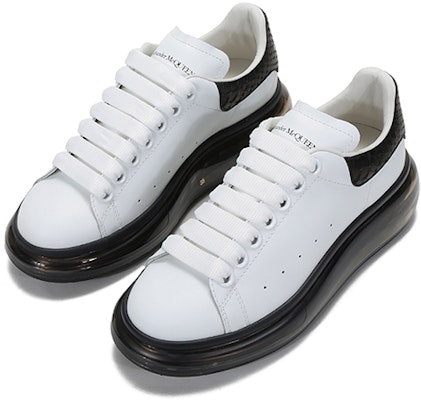 (Women) Alexander McQueen Oversized 'Simple Fashion Black and White Low Top Sneakers' 650796WHZ4V9061 Lookbook (Women) Alexander McQueen Oversized 'Simple Fashion Black and White Low Top Sneakers' 650796WHZ4V9061