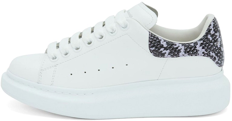 (Women) Alexander McQueen Oversized 'White Purple Snake' 553770WHZ4C9662 Buy (Women) Alexander McQueen Oversized 'White Purple Snake' 553770WHZ4C9662