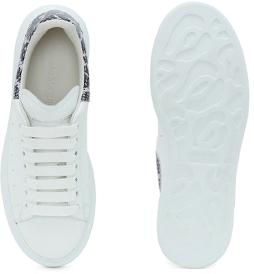(Women) Alexander McQueen Oversized 'White Purple Snake' 553770WHZ4C9662 Shop (Women) Alexander McQueen Oversized 'White Purple Snake' 553770WHZ4C9662