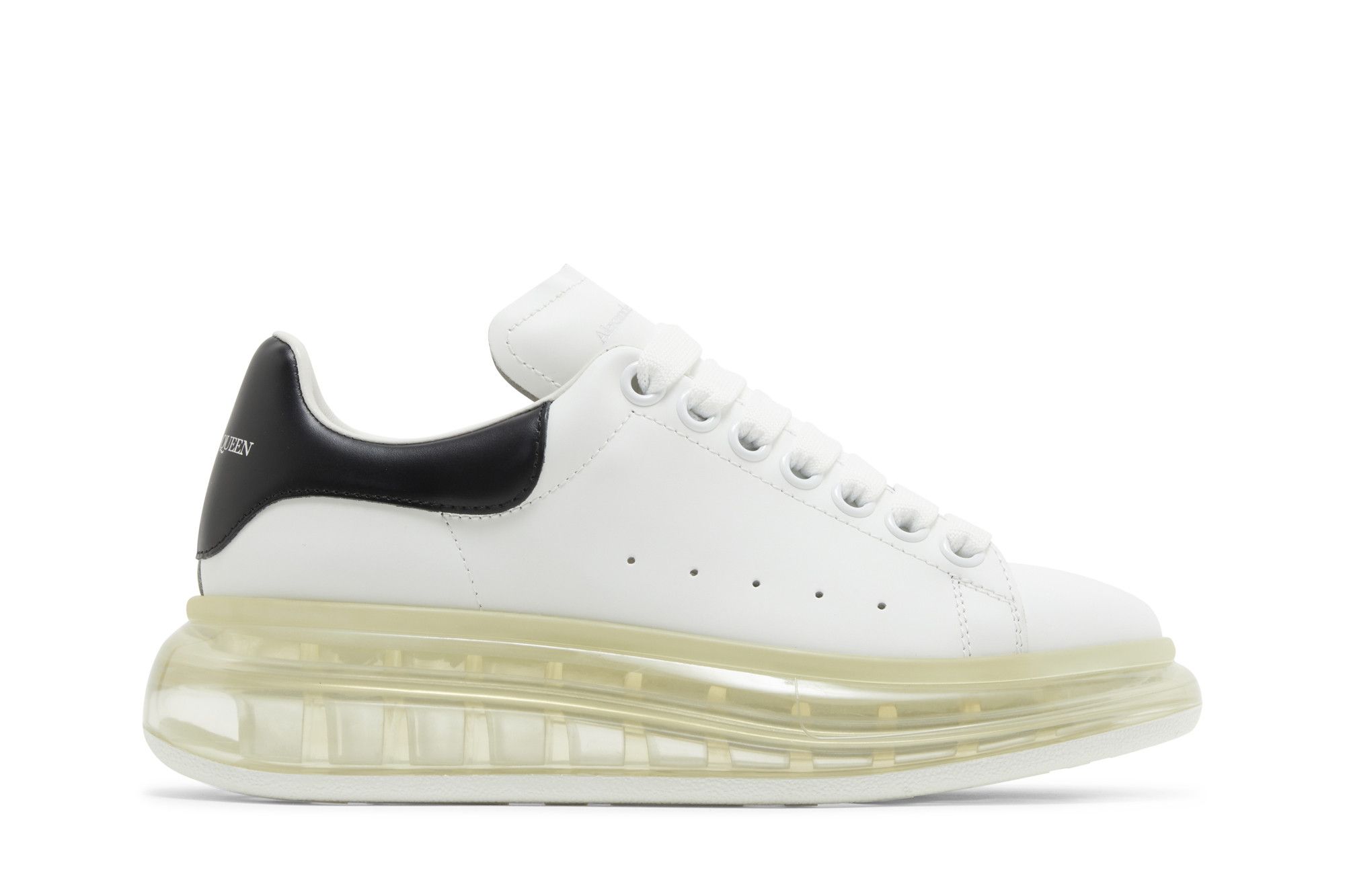 (Women) Alexander McQueen Oversized Air OversolSneaker 'White Black'  611698WHX989061