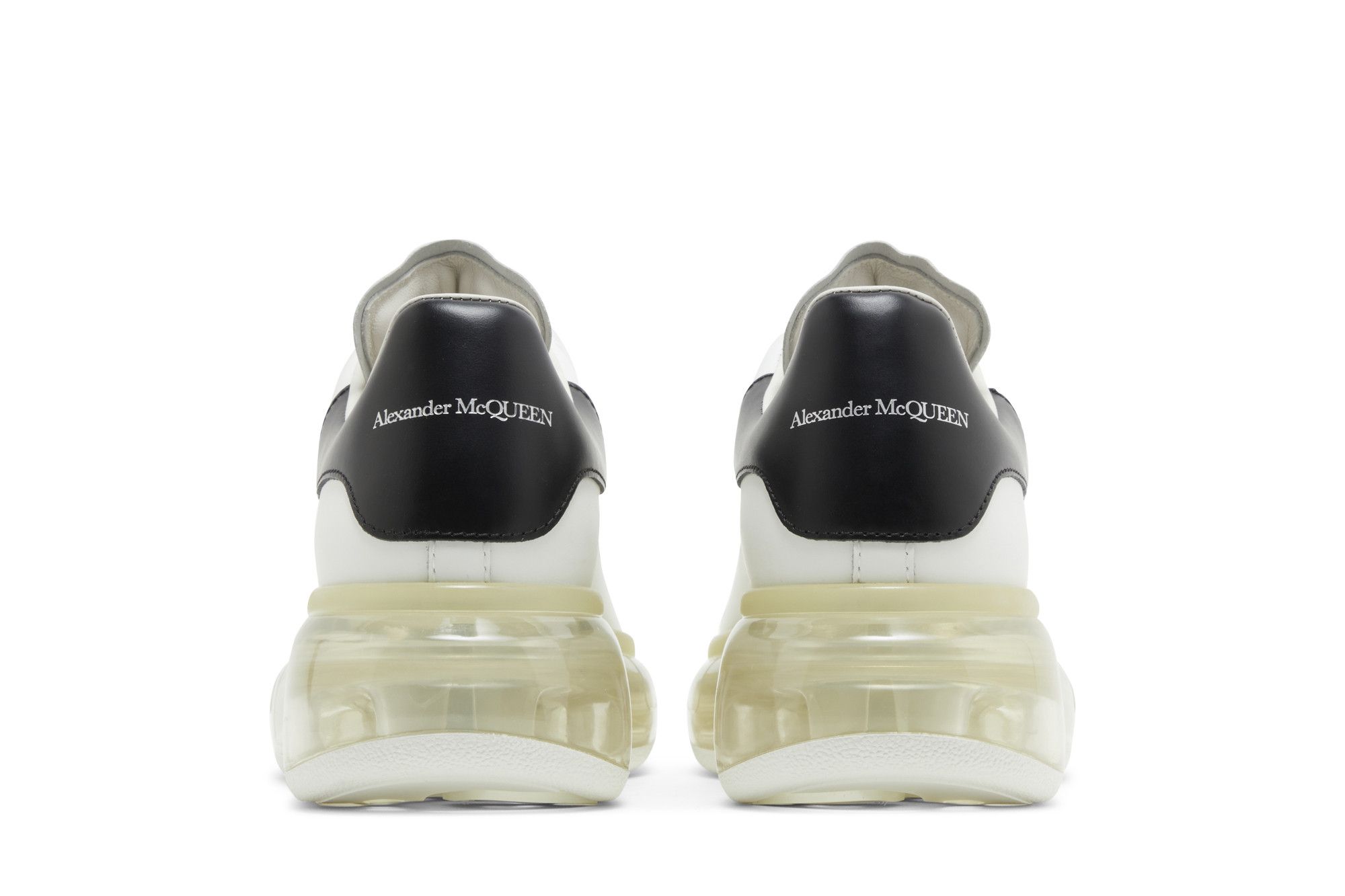Details for (W) Alexander McQueen Oversized Air Oversohl Sneaker ''Weiß Schwarz'' 611698WHX989061