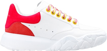 (Women) Alexander McQueen Oversized Court Trainer 'White Peony Pink' 633915-WIA9D-9546 (Women) Alexander McQueen Oversized Court Trainer 'White Peony Pink' 633915-WIA9D-9546