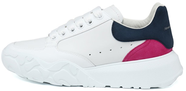 (W) Alexander McQueen Oversized Court Trainer 'Navy Pink' Lelaki & Wanita. 633915-WHZ9B-9717 Buy (W) Alexander McQueen Oversized Court Trainer 'Navy Pink' Lelaki & Wanita. 633915-WHZ9B-9717