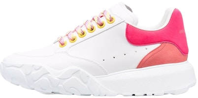 (Women) Alexander McQueen Oversized Court Trainer 'White Peony Pink' 633915-WIA9D-9546 (Women) Alexander McQueen Oversized Court Trainer 'White Peony Pink' 633915-WIA9D-9546