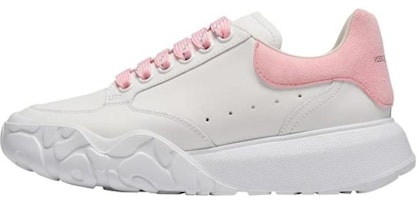 (Women) Alexander McQueen Oversized Court Trainer 'White Pink' 633915WIA9A9414 (Women) Alexander McQueen Oversized Court Trainer 'White Pink' 633915WIA9A9414