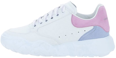 (Women) Alexander McQueen Oversized Court Trainer 'White Lilac Blue' 633915-WIA9D-9773 (Women) Alexander McQueen Oversized Court Trainer 'White Lilac Blue' 633915-WIA9D-9773