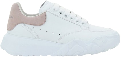 亞歷山大·麥昆 Court Trainer 皮革 時尚百搭 低筒 運動休閒鞋 女款 白色 Order 亞歷山大·麥昆 Court Trainer 皮革 時尚百搭 低筒 運動休閒鞋 女款 白色