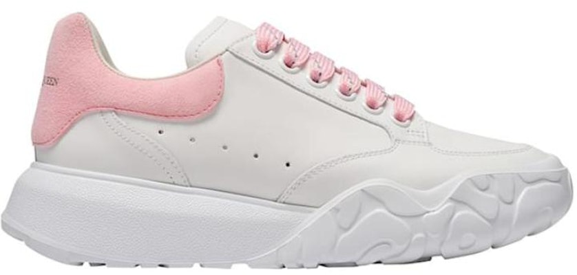 (Women) Alexander McQueen Oversized Court Trainer 'White Pink' 633915WIA9A9414 Order (Women) Alexander McQueen Oversized Court Trainer 'White Pink' 633915WIA9A9414