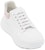 (W) Alexander McQueen Oversized Court Trainer 'White Patchouli' Putih Patchouli. 633915 WHZ96 9182