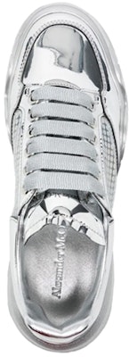 (Women) Alexander McQueen Oversized Court Trainer 'Silver Holographic' 685679-W4SI1-8257 Shop (Women) Alexander McQueen Oversized Court Trainer 'Silver Holographic' 685679-W4SI1-8257