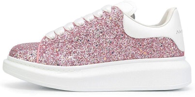 (Women) Alexander McQueen Oversized Sneaker 'Reflective Rose Glitter' 621062W4RN15686 (Women) Alexander McQueen Oversized Sneaker 'Reflective Rose Glitter' 621062W4RN15686