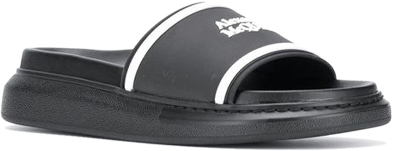 (W) Alexander McQueen Sandal Oversized Hybrid Signature 'Hitam Putih' 633908-W4N40-1006 Lookbook (W) Alexander McQueen Sandal Oversized Hybrid Signature 'Hitam Putih' 633908-W4N40-1006