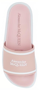 (W) Alexander McQueen Oversized Hybrid Signature Slide 'Rose Quartz' - Gelungsur Kuartza Merah Muda 633908-W4N40-6976 Shop (W) Alexander McQueen Oversized Hybrid Signature Slide 'Rose Quartz' - Gelungsur Kuartza Merah Muda 633908-W4N40-6976