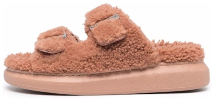 (Women) Alexander McQueen Oversized Hybrid Slide 'Shearling Pink' 676731-WLEK3-6818 (Women) Alexander McQueen Oversized Hybrid Slide 'Shearling Pink' 676731-WLEK3-6818