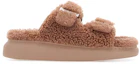 Order (W) Alexander McQueen Oversized Hybrid Slide 'Shearling Pink' Wanita 676731-WLEK3-6818