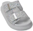 Order (W) Alexander McQueen Sandal Oversize 'Silver Glitter' 708097-W4JFA-8387