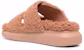 (W) Alexander McQueen Oversized Hybrid Slide 'Shearling Pink' Wanita 676731-WLEK3-6818