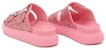 (W) Alexander McQueen Selipar Hibrid Oversize 'Pink Glitter' 708097W4PZ35497