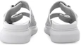 Purchase (W) Alexander McQueen Sandal Oversize 'Silver Glitter' 708097-W4JFA-8387