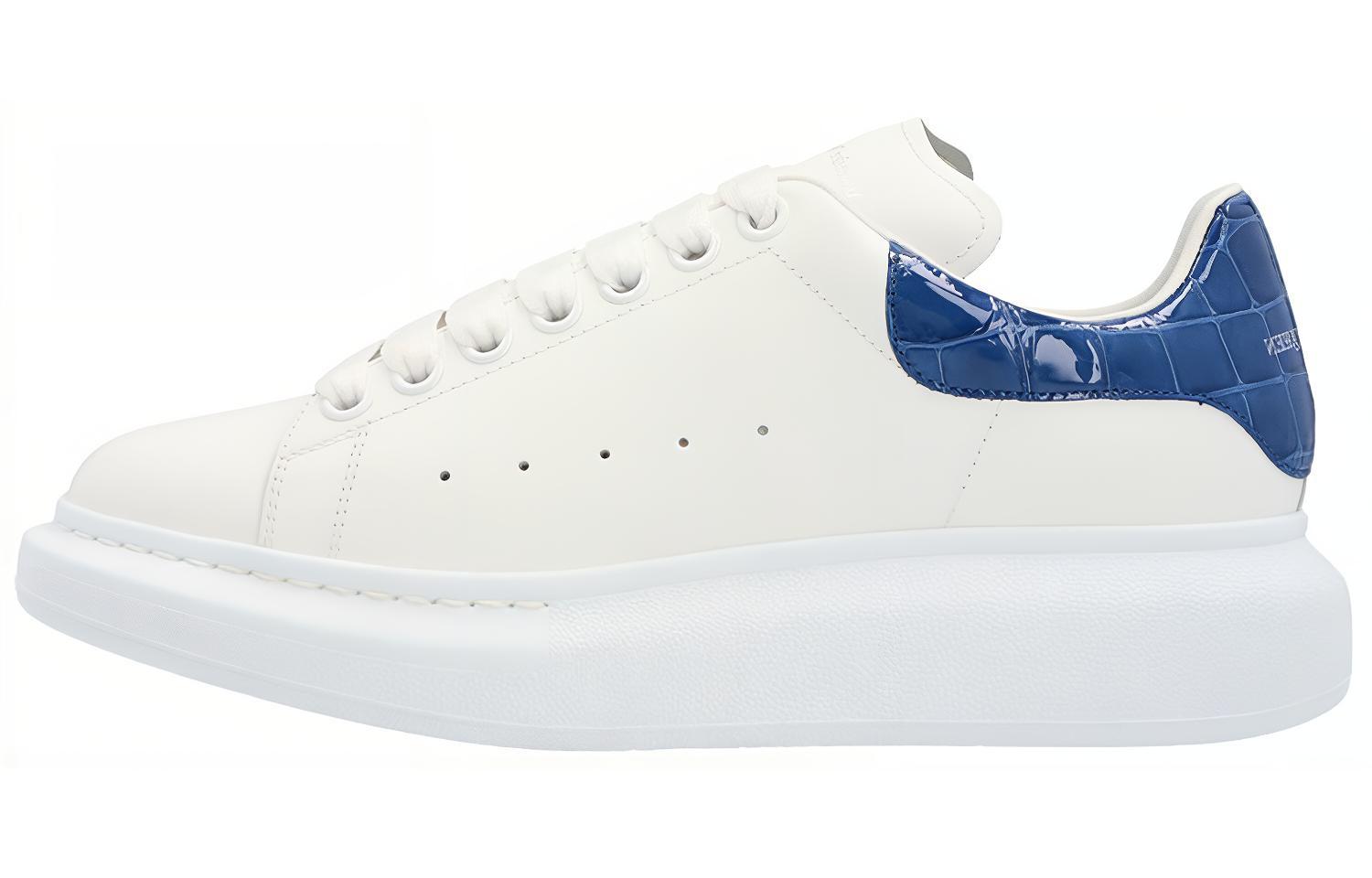 Buy (W) 亚历山大·麦昆 加大码深蓝色鳄鱼纹 553770WHXMY9553