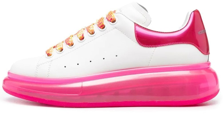 (W) 알렉산더 맥퀸 오버사이즈 레이스업 스니커즈 '화이트 로즈 핑크' (79 characters) 697109WIBNF9753 Buy (W) 알렉산더 맥퀸 오버사이즈 레이스업 스니커즈 '화이트 로즈 핑크' (79 characters) 697109WIBNF9753