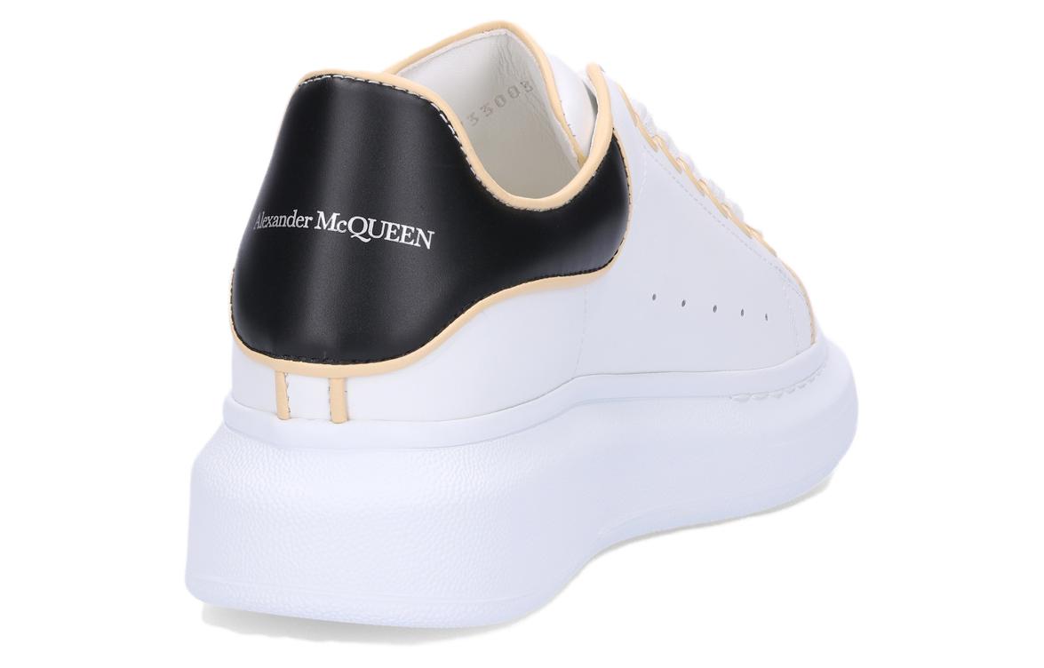 Lookbook (W) アレキサンダー・マックイーン 厚底レザースニーカー 白黒 733003WHJE58808
