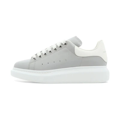 (W) Alexander McQueen Oversized Sneaker 'Silver Grey'