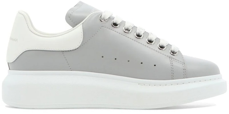 (Women) Alexander McQueen Oversized Light Grey 718139WHGP58704 Order (Women) Alexander McQueen Oversized Light Grey 718139WHGP58704