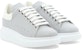 (W) Alexander McQueen Oversized Kelabu Terang 718139WHGP58704