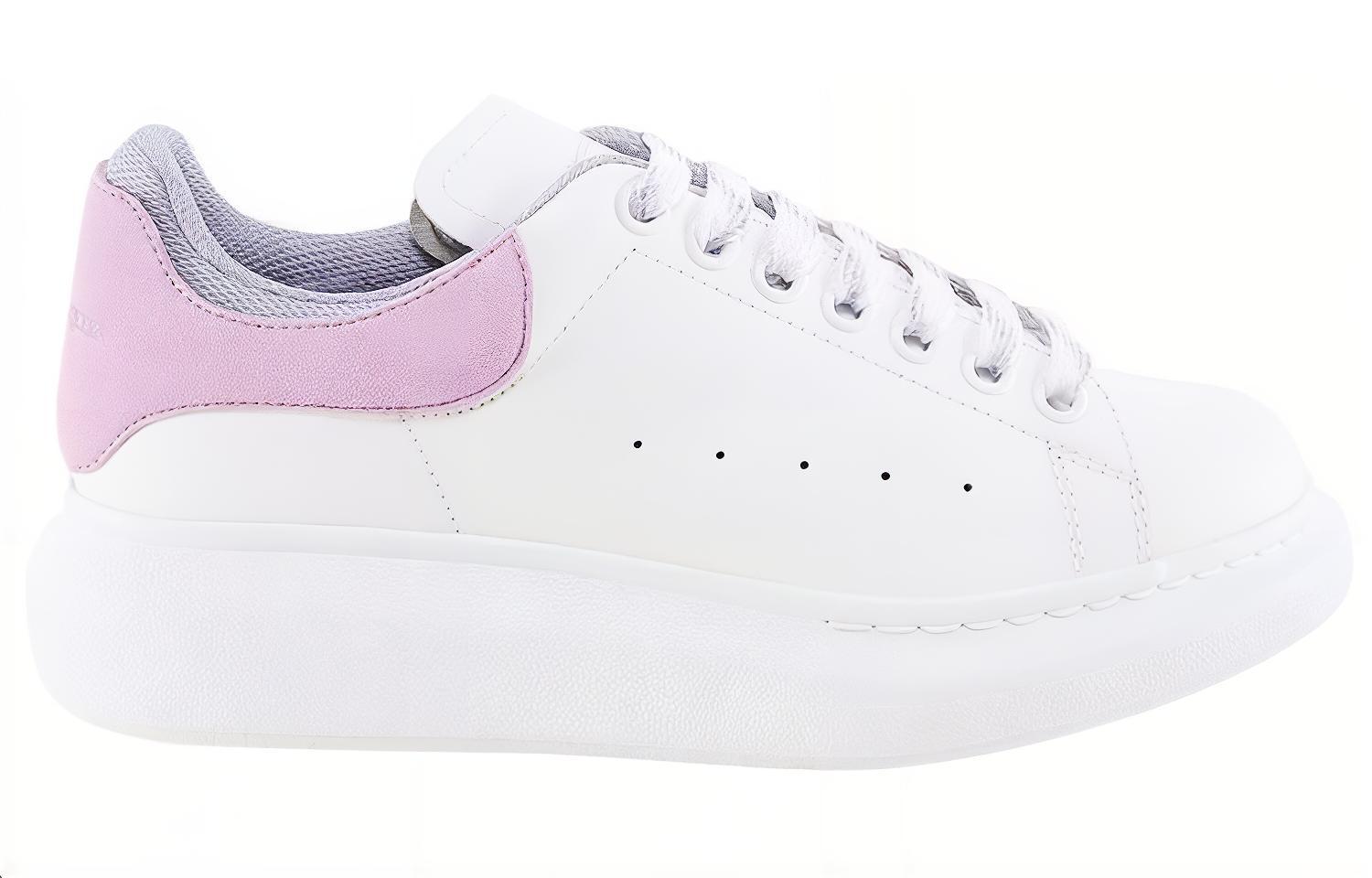 Order Alexander McQueen 亞歷山大麥昆 厚底 時尚板鞋 女款 白粉色