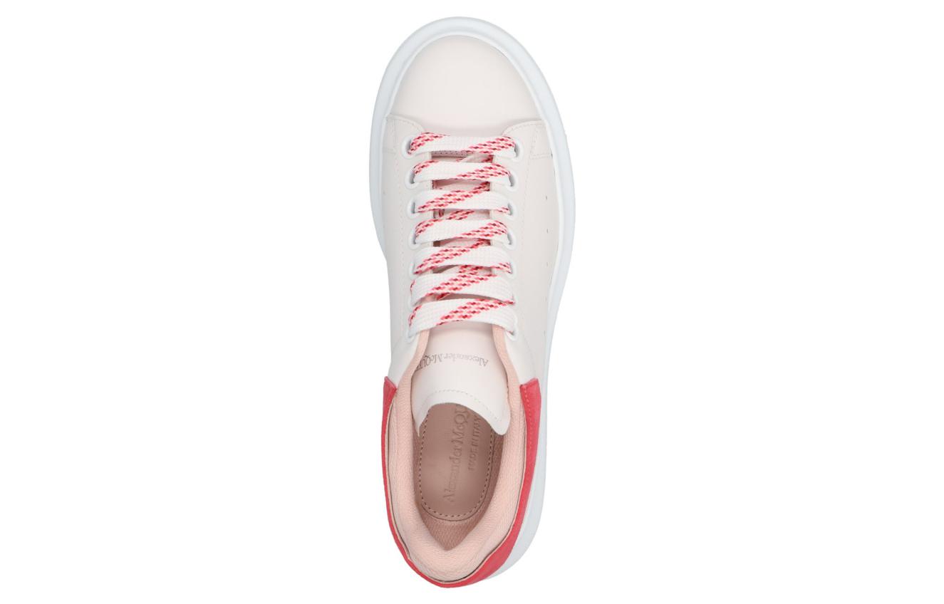 Order (W) Alexander McQueen Oversized Lage Sneakers ''Beige Rood'' 697103WIBNH9889