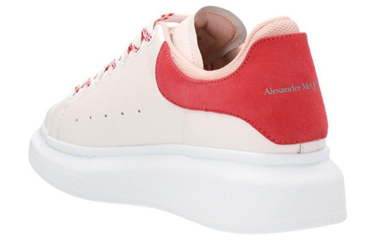Lookbook (W) Alexander McQueen Oversized Lage Sneakers ''Beige Rood'' 697103WIBNH9889