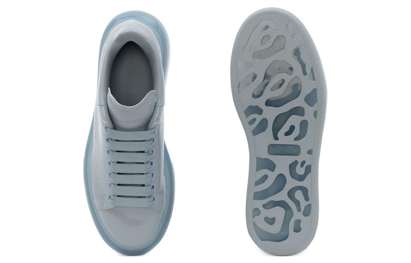 (W) Alexander McQueen Oversized Low-Top Sneakers 'Blue' 圖 5