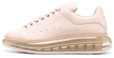 (Women) Alexander McQueen Oversized Pink Clear Sole 718255WHX986856 (Women) Alexander McQueen Oversized Pink Clear Sole 718255WHX986856