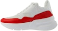 Buy (W) Alexander McQueen Oversized Runner Kulit Anak Lembu Nappa 'Putih Merah' 533710WHT999092