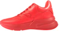 Buy (Women) Alexander McQueen Oversized Runner Low Top Leather Sneakers with Mesh 'Pure Red' 533710WHRU06409